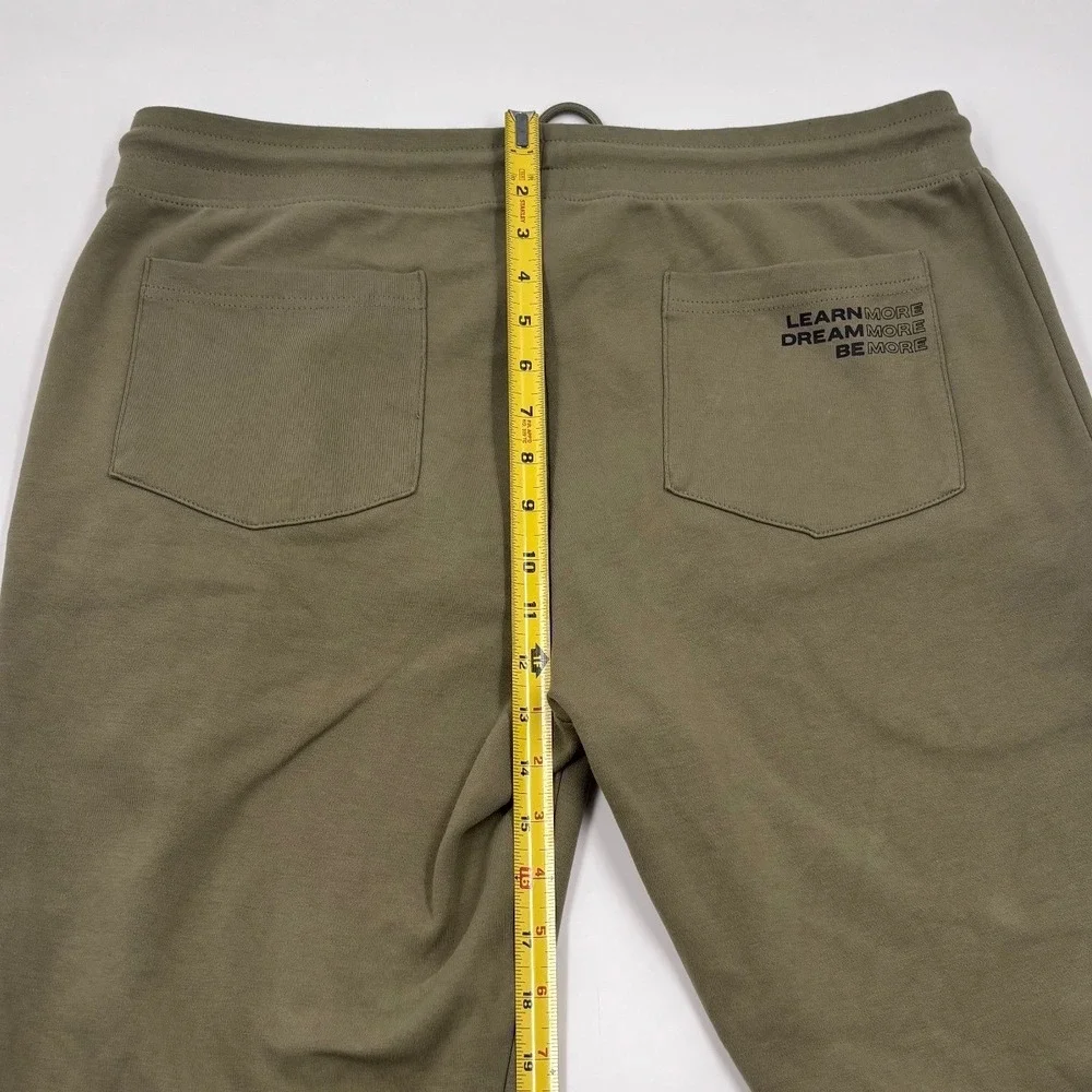 Alphalete Men's XL Green Graphic Slim Fit Polyester Essential‎ Core Joggers